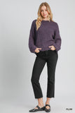 Boucle Sweater - Plum (L-2X)