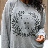 Peace on Earth Waffle Shirt (M, L, 2X)