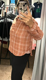 Lightweight Plaid - Dusty Coral/Ivory (M)