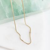 Box Chain Necklace - Gold