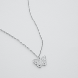 Butterfly Charm Necklace - Gold or Silver