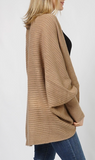 Knit Shrug Cardigan - Taupe