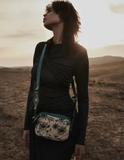 Mesa Fields Teal Small Crossbody Bag
