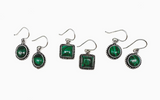 Malachite Drop Earrings
