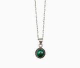 Malachite Pendant Necklace