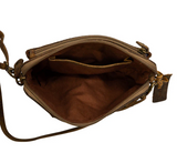 Auburn Montana Leather Bag or Crossbody