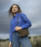 Auburn Montana Leather Bag or Crossbody