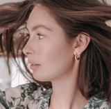 Croissant Hoops - Gold