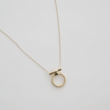 Doorknocker Necklace - Gold