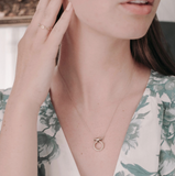 Doorknocker Necklace - Gold