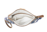 Mynora Sky Embroided Wristlet Pouch