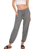 Hacci Melange Joggers - Charcoal, Brown or Dark Olive (S-L)