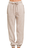 Acid Wash Jogger Sweatpants - Ash Mocha (S-XL)