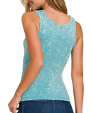 Seamless Reversible Ribbed Tank - Multiple Colors (S/M, L/XL)