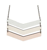Pastel Chevron Necklace
