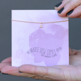 Quote Card Earrings & Necklaces (Multiple Sayings)