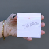 Quote Card Earrings & Necklaces (Multiple Sayings)