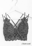 Crochet Lace Bralette (Multiple Colors) (S-XXL)