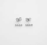 Beaded Studs - Silver or Gold