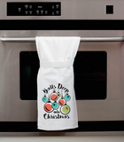 Balls Deep Into Christmas Towel