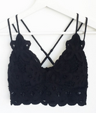 Crochet Lace Bralette (Multiple Colors) (S-XXL)