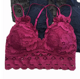 Crochet Lace Bralette (Multiple Colors) (S-XXL)