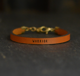 Inspirational Leather Bracelets (Multiple Sayings and Colors)