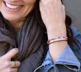 Inspirational Leather Bracelets (Multiple Sayings and Colors)