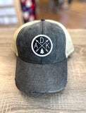 Adirondacks ADK Arrow Distressed Trucker (Multiple Colors)