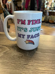Just My Face Mug
