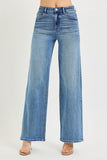 High-rise Wide Leg Jeans (3/26-15/32)