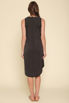 Sleeveless Modal Dress - Black (S, M)