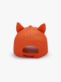 3D Orange Fox Cap