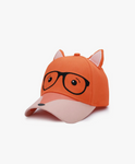 3D Orange Fox Cap