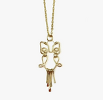 Owl Necklace - Silver or Gold