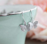 Butterfly Earrings - Gold or Silver