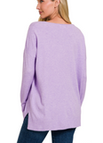 Front Seam Sweater