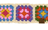 CC Multi-Color Crochet Headband