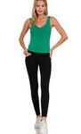Double Layered Tank - Kelly Green (S-XL)