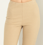 Ribbed Flare Pant (S-L)