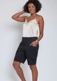 Lightweight Bermuda Shorts - Black or Fern (M-XL)