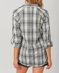 Frayed Plaid Shirt (S-L)