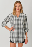 Frayed Plaid Shirt (S-L)