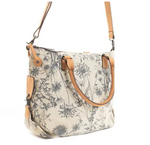 Mesa Flowers Tote, Shoulder or Crossbody Bag