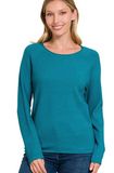 Round Neck Sweater - Multiple Colors (S-XL)