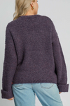 Boucle Sweater - Plum (S, L-2X)