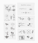 Explorer Pack - Temporary Tattoos