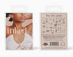 Fine Line Pack - Temporary Tattoos