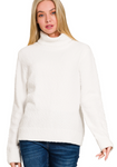 Turtleneck Sweater - Ivory (S, M)