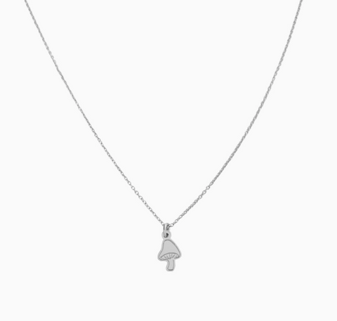 Mushroom Charm Necklace